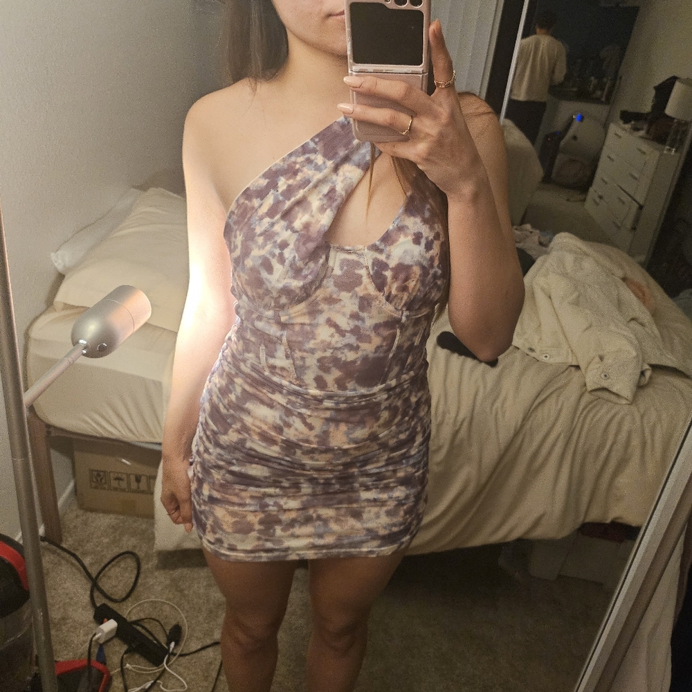 Mid Purple Dress